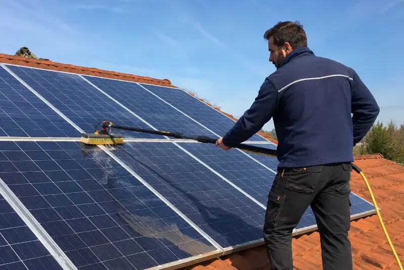 Nettoyage et entretien de panneaux solaires à Saint-Capraise-de-Lalinde